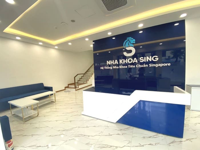 Khu chờ nha khoa Sing